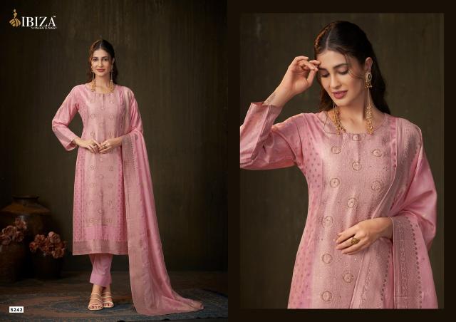 Ibiza samia-5 silk wholesale dress material